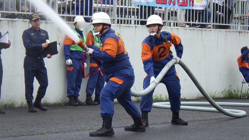 第三分団の操法
