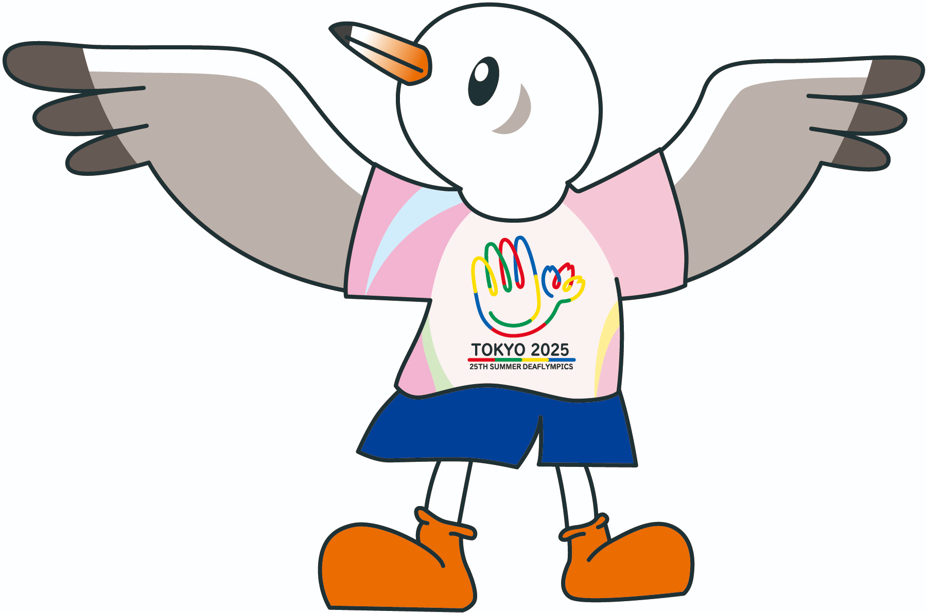東京2025デフリンピック公式マスコット ゆりーと