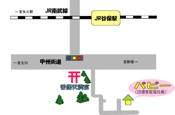 (イラスト)地図