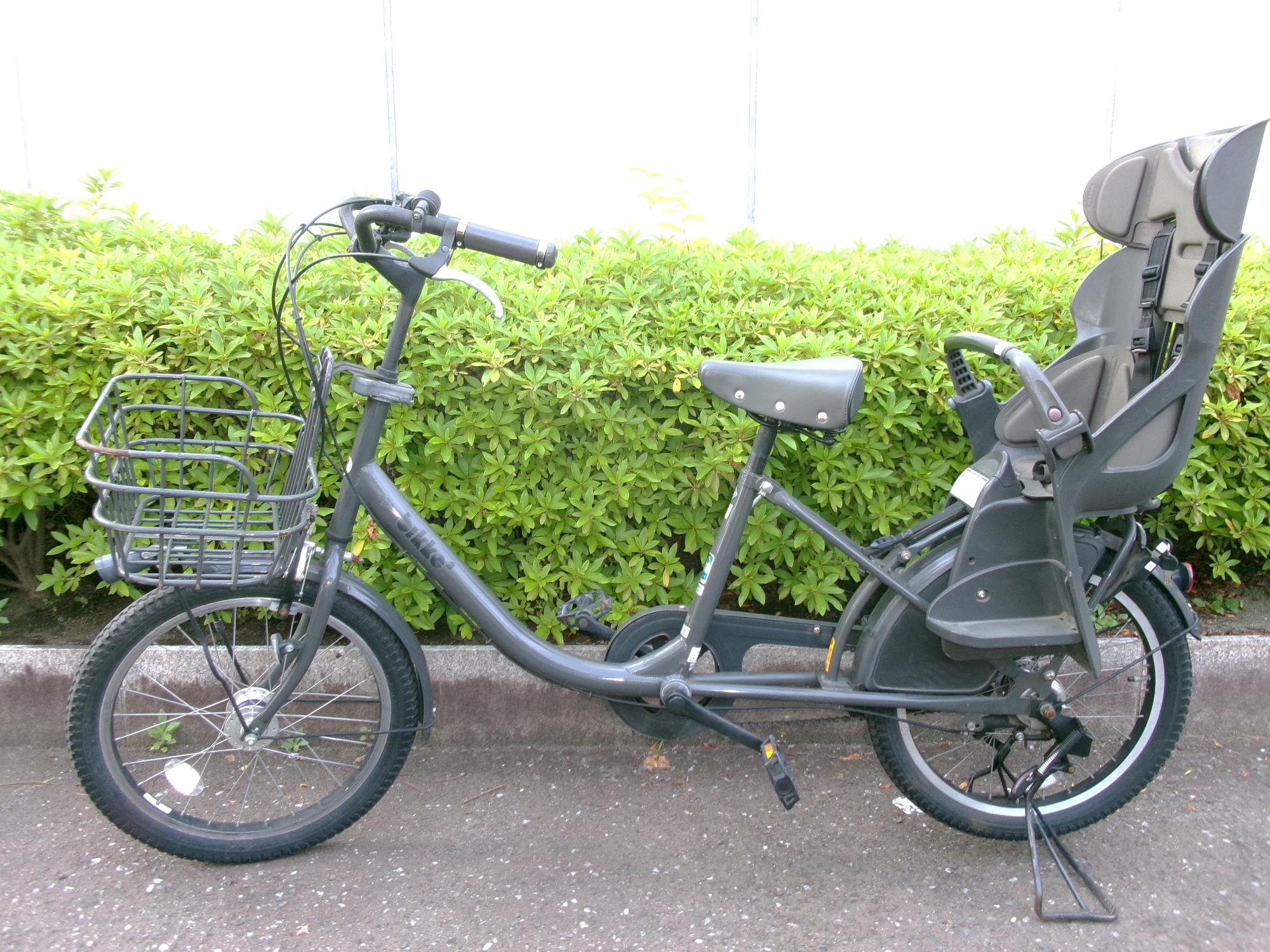 幼児1人同乗用自転車(左)