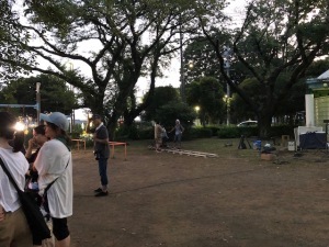 ロケ風景写真