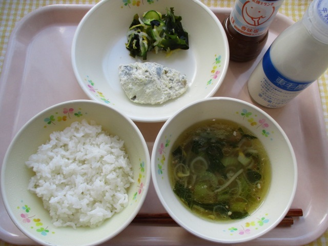 (写真)13日のこんだて