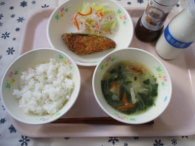 (写真)13日のこんだて
