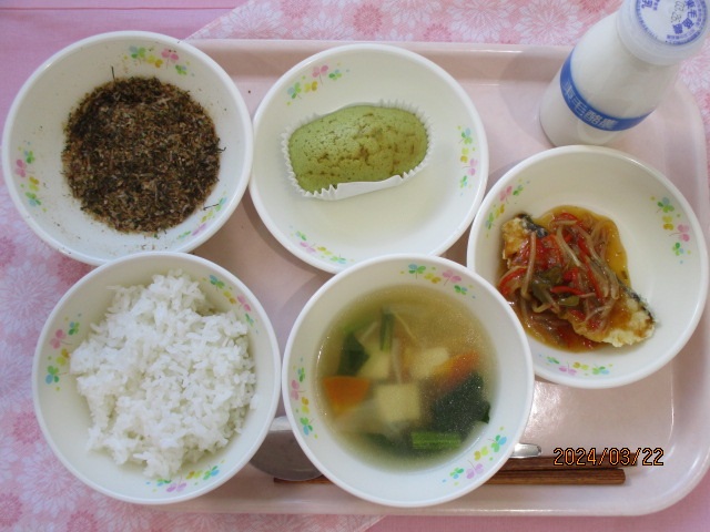 (写真)22日のこんだて