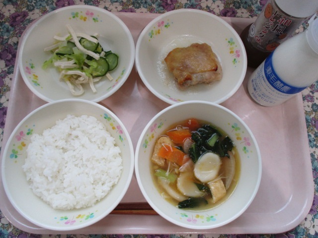 (写真)13日のこんだて
