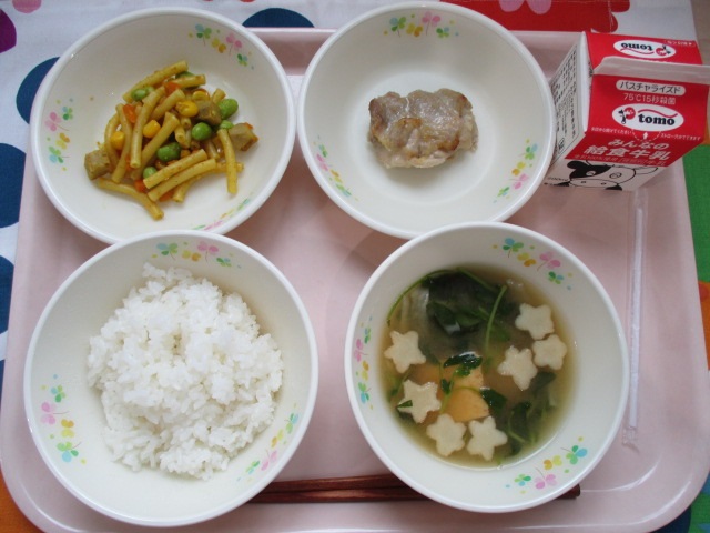 (写真)16日のこんだて