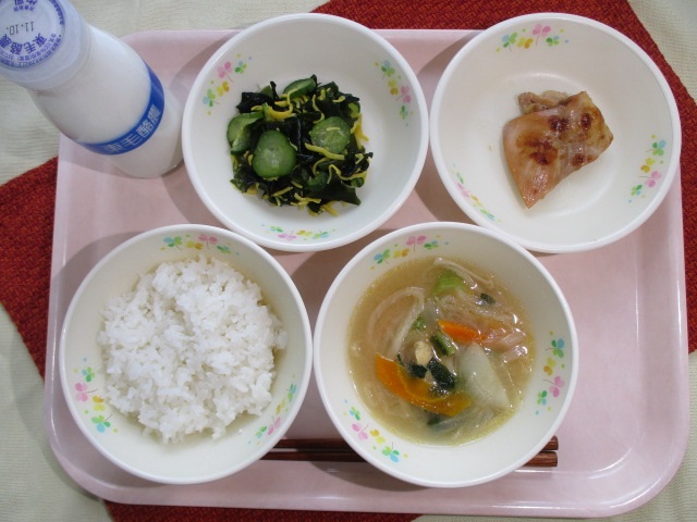 5日のこんだて