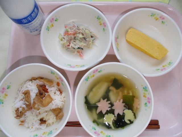 15日のこんだて