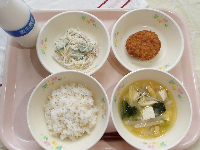 18日のこんだて
