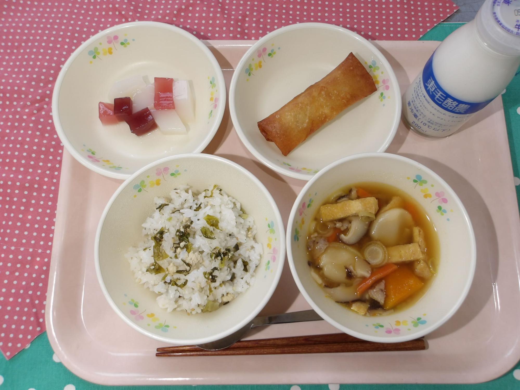 19日のこんだて