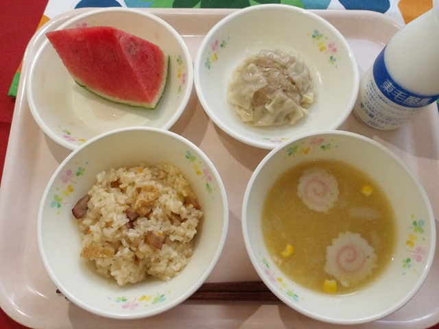 18日のこんだて