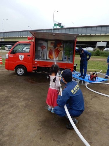 まちかど防災訓練車