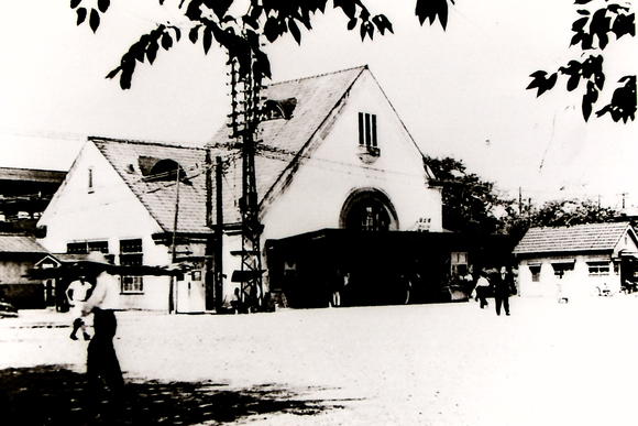 1945年(昭和20年)頃の国立駅前の風景(くにたち郷土文化館所蔵)