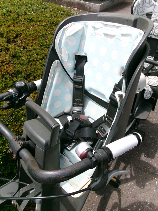 幼児2人同乗用自転車前側幼児用シート