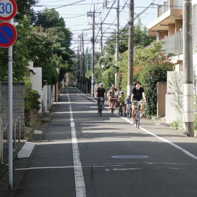 親子でりんりんツアーの様子