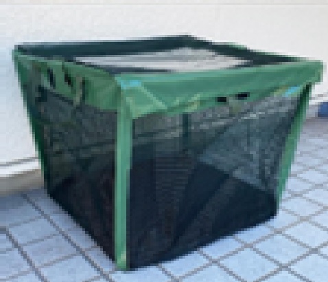 蓋つきカラス除けボックス