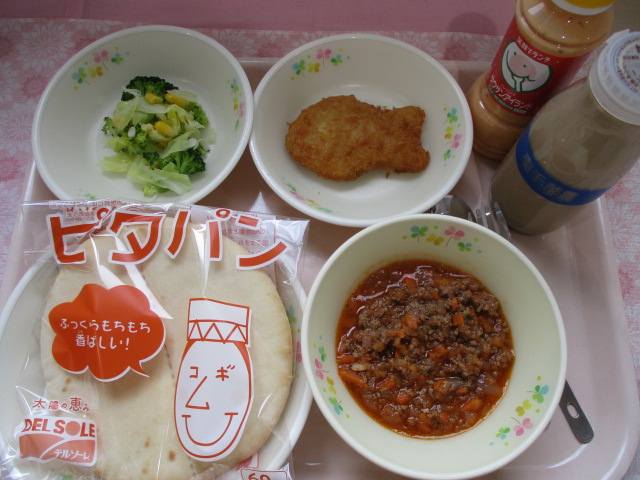 (写真)5日のこんだて