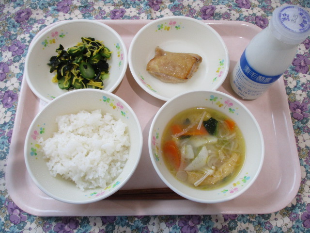 (写真)20日のこんだて