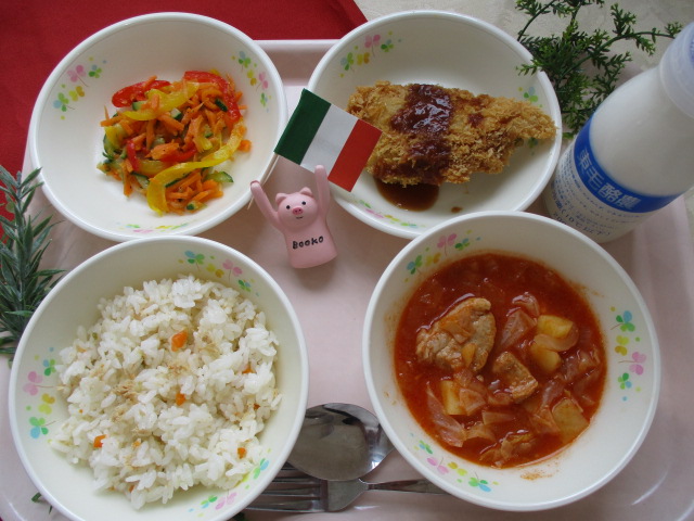 (写真)12日のこんだて