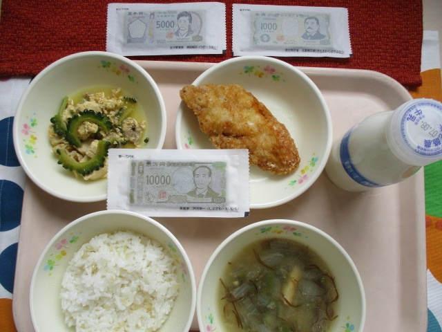 (写真)3日のこんだて