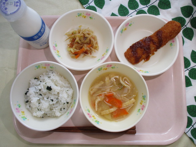 18日のこんだて