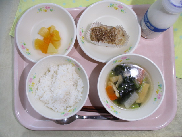18日のこんだて