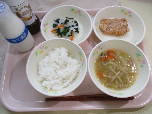 26日のこんだて