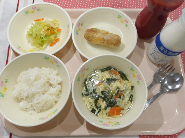 19日のこんだて