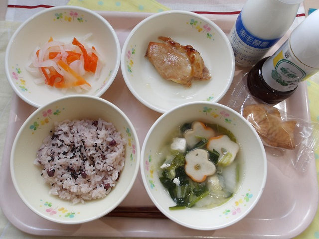 14日のこんだて