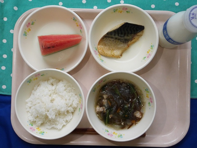 20日のこんだて
