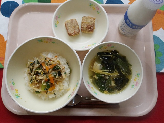 3日のこんだて