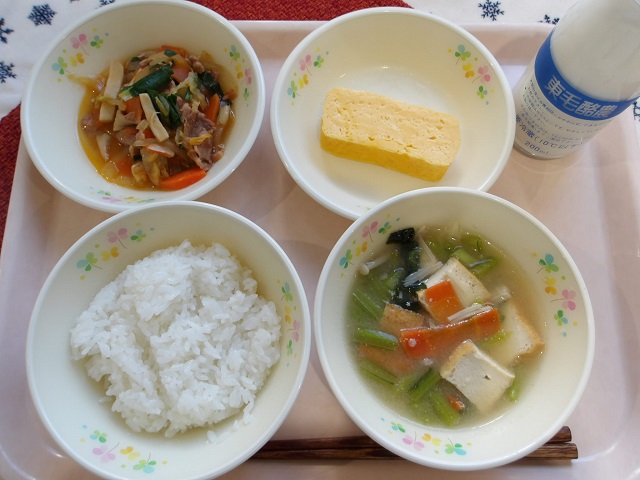 22日のこんだて