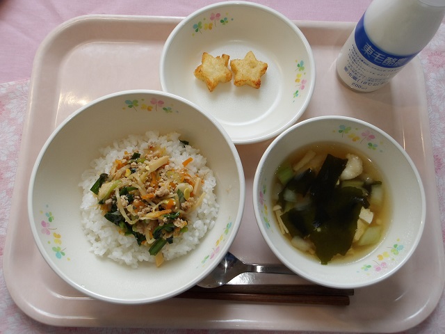 15日のこんだて