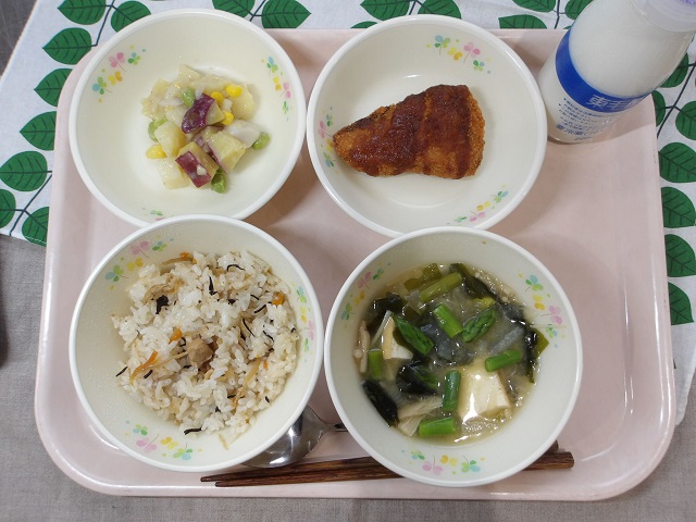 21日のこんだて
