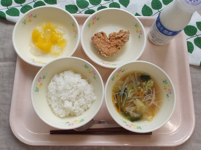 26日のこんだて