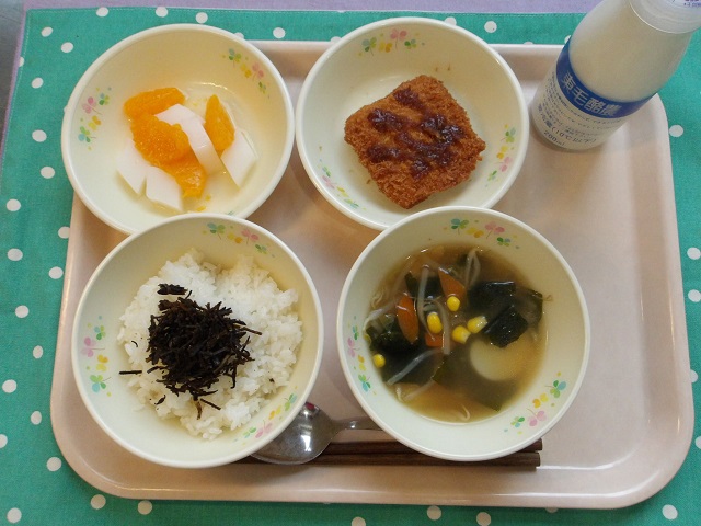 1日のこんだて