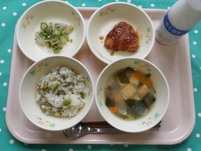 5日のこんだて