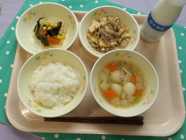 15日のこんだて