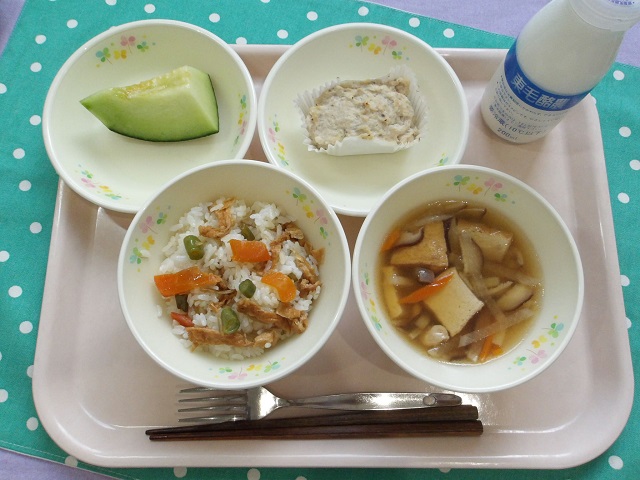 19日のこんだて