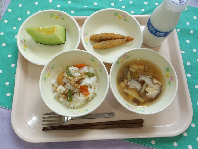 19日のこんだて