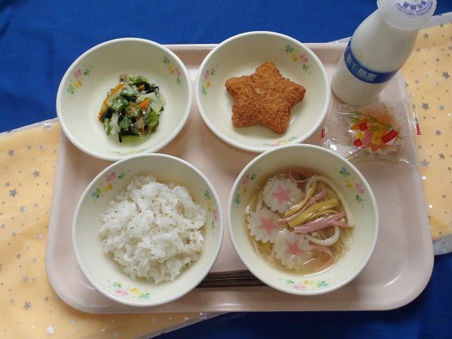 7日のこんだて