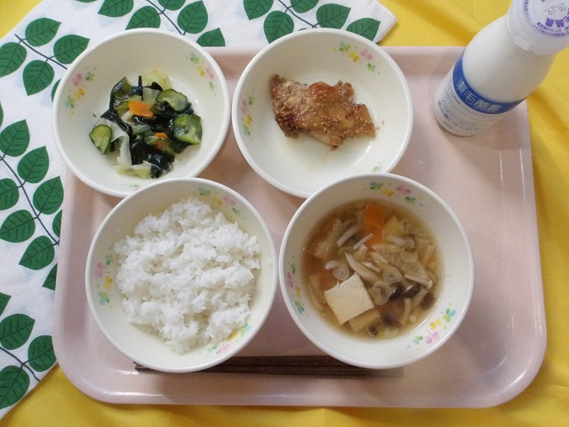 14日のこんだて