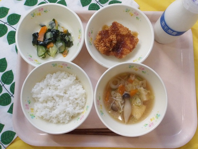 14日のこんだて