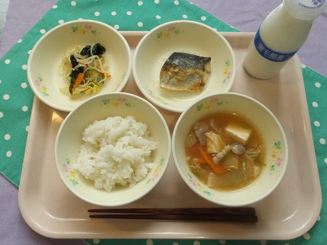 29日のこんだて
